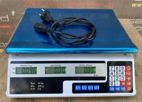 Μεταχειρισμένη Ζυγαριά Επιτραπέζια 40Kg 34x33x13Cm POIDS 